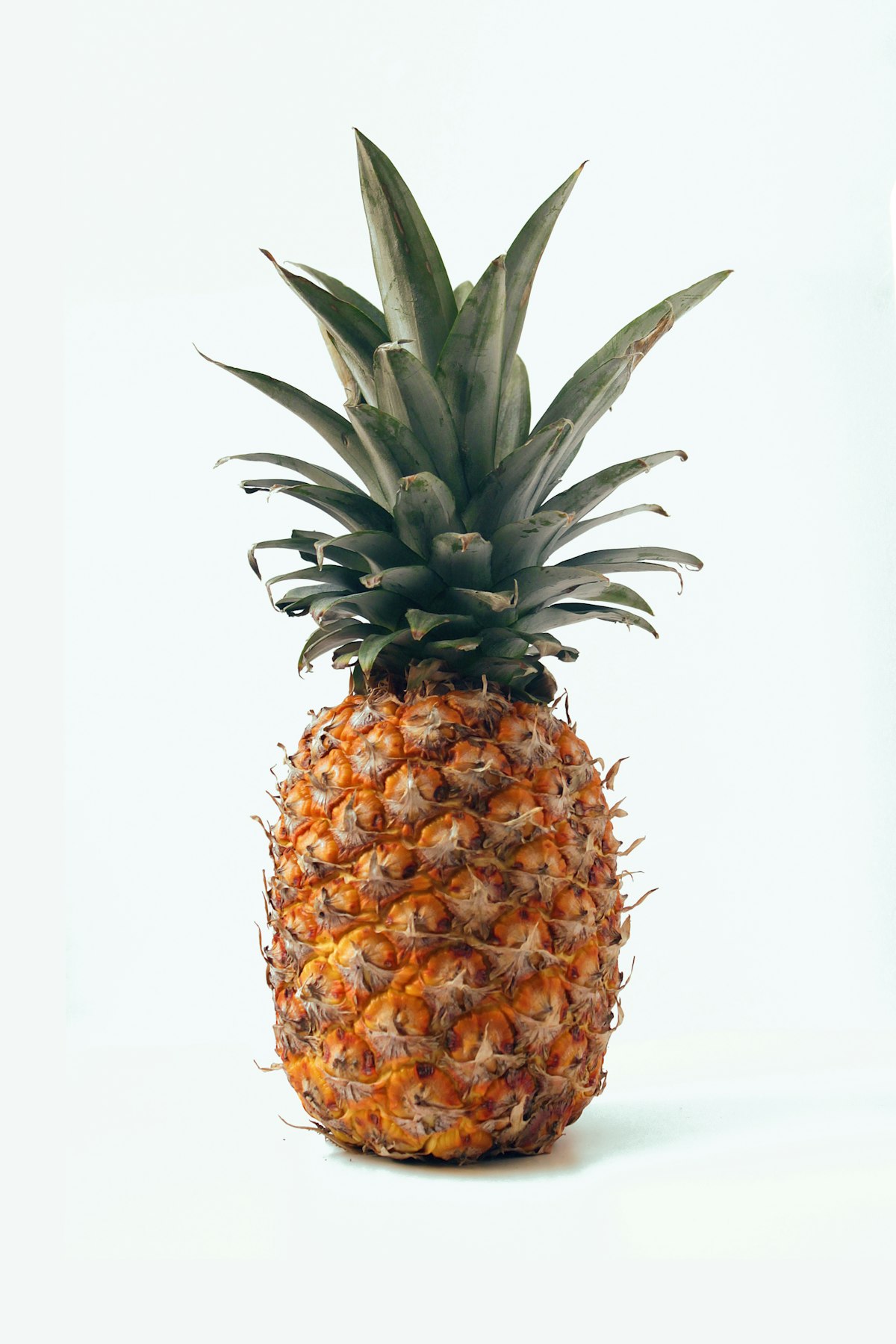 Fresh pineapple spears ready for soaking